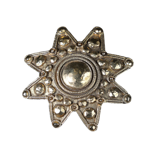Preowned CHANEL Vintage Coco Mark Star 25 Brooch GP Gold | Luxe Again Maison