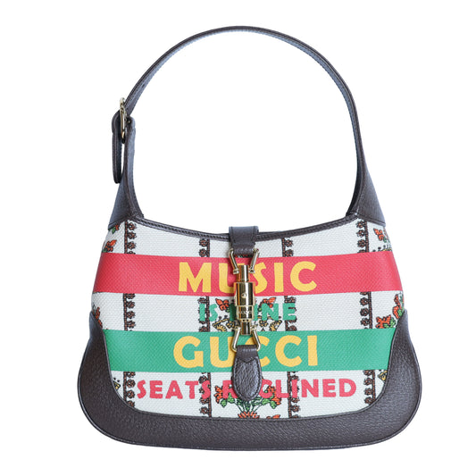 Pre-owned GUCCI Jackie 1961 Small E Barrier & W Griffin The R Crown 636706 Bag | Luxe Again Maison