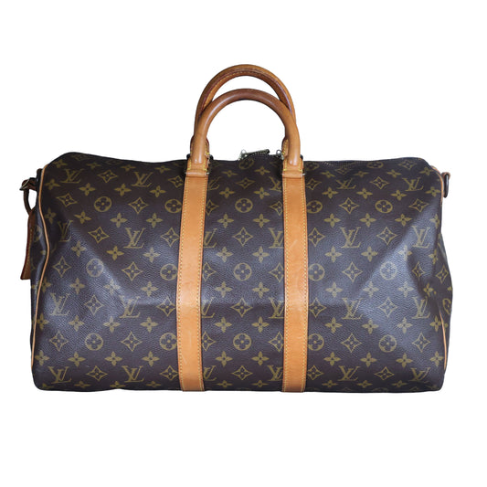 Preowned LOUIS VUITTON Vintage Keepall 45 Monogram Brown | Luxe Again Maison