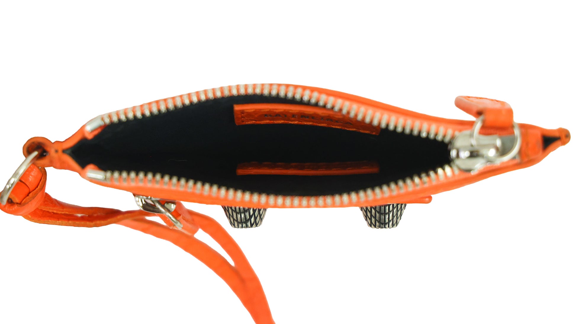 Preloved BALENCIAGA Le Cagole XS Leather Shoulder Bag Orange | Luxe Again Maison