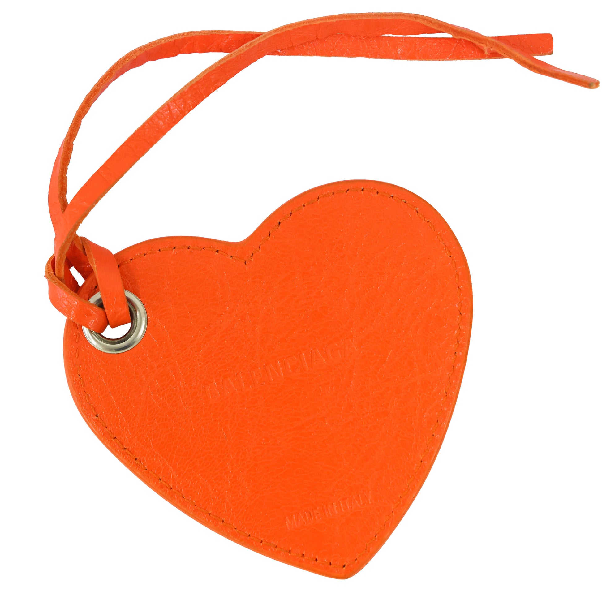 Preloved BALENCIAGA Le Cagole XS Leather Shoulder Bag Orange | Luxe Again Maison