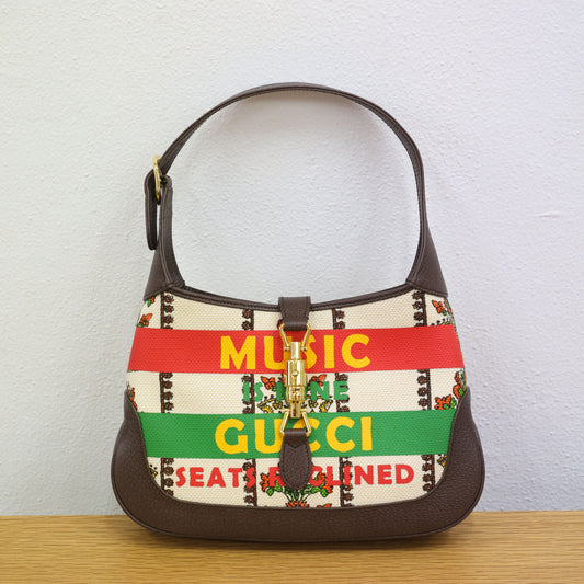 Pre-owned GUCCI Jackie 1961 Small E Barrier & W Griffin The R Crown 636706 Bag | Luxe Again Maison