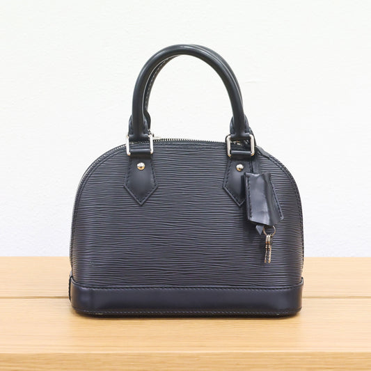 Preloved LOUIS VUITTON Alma BB Epi Leather Black Bag M40862 | Luxe Again Maison