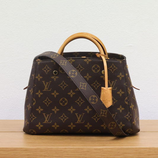 Preloved LOUIS VUITTON Montaigne Monogram BB Bag M41055 | Luxe Again Maison