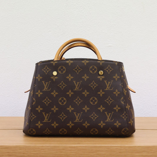 Preloved LOUIS VUITTON Montaigne Monogram BB Bag M41055 | Luxe Again Maison