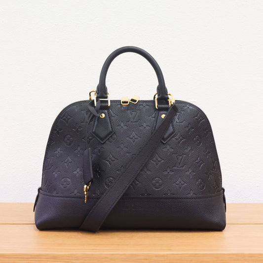 Preloved LOUIS VUITTON Neo Alma PM 2 Way Monogram Empreinte Black M44832 | Luxe Again Maison