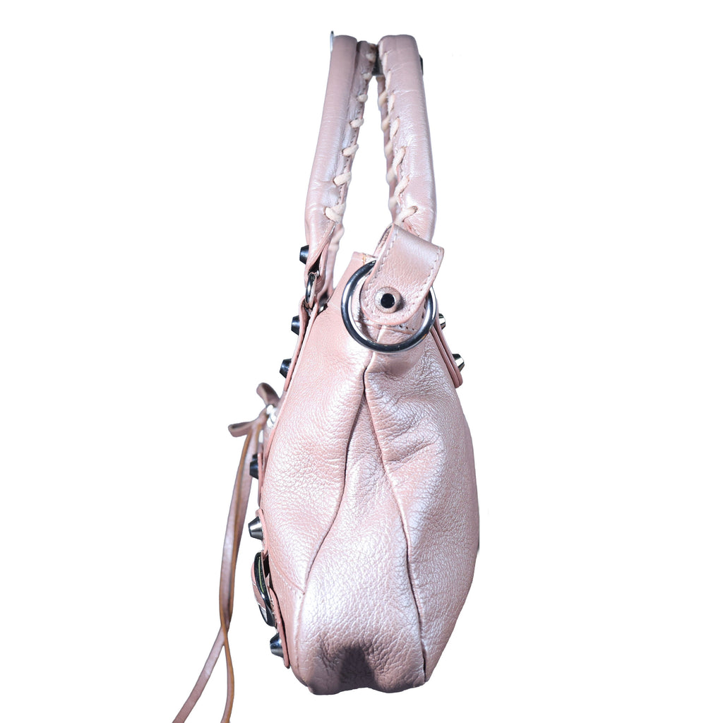 Preowned BALENCIAGA First Leather SHW Pink Bag | Luxe Again Maison