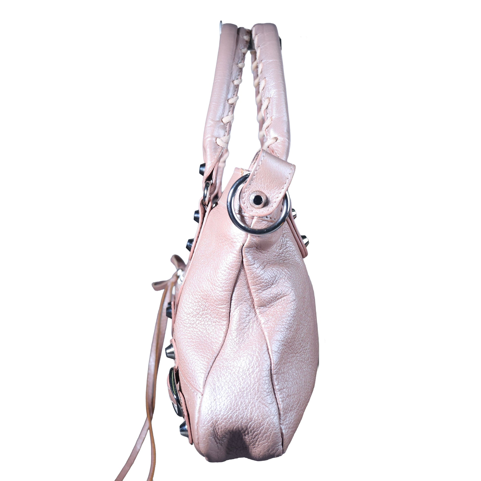 Preowned BALENCIAGA First Leather SHW Pink Bag | Luxe Again Maison