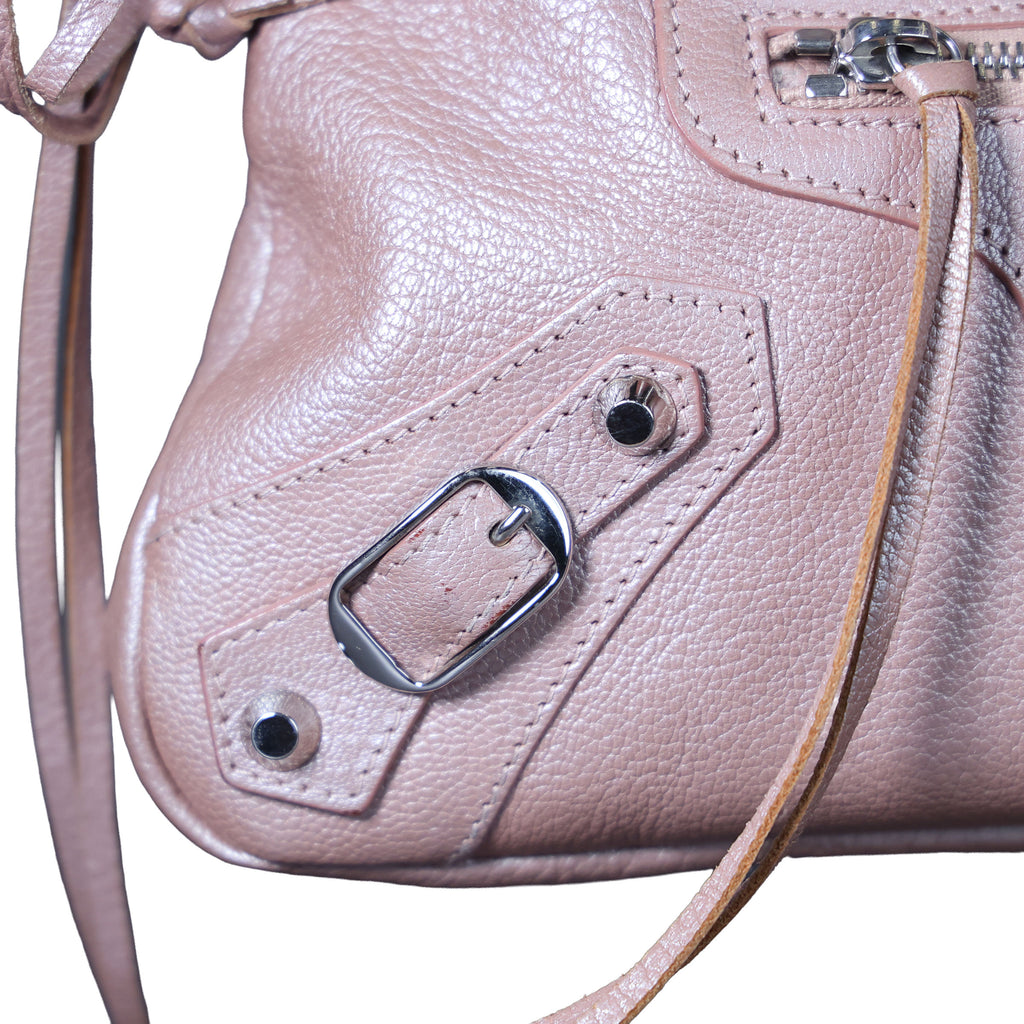 Preowned BALENCIAGA First Leather SHW Pink Bag | Luxe Again Maison