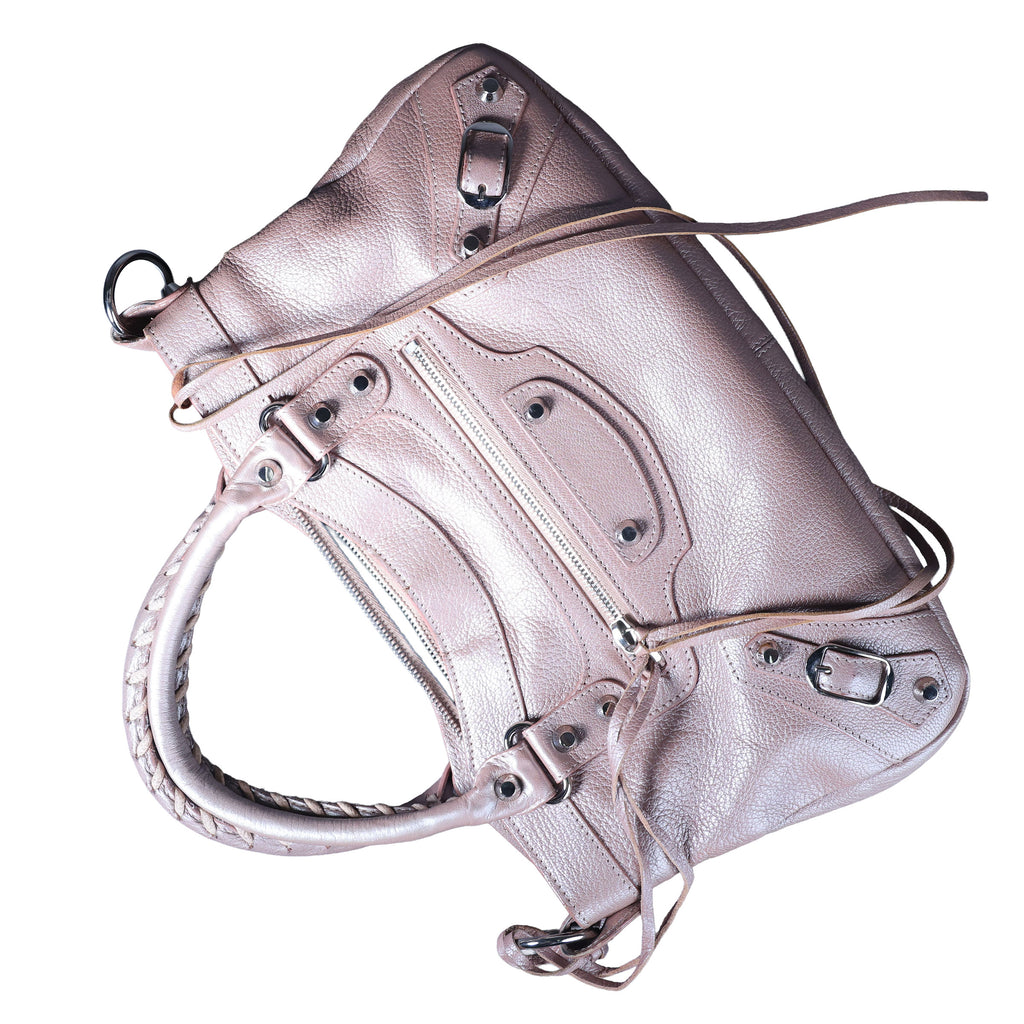 Preowned BALENCIAGA First Leather SHW Pink Bag | Luxe Again Maison