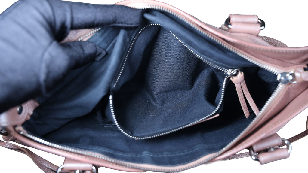 Preowned BALENCIAGA First Leather SHW Pink Bag | Luxe Again Maison