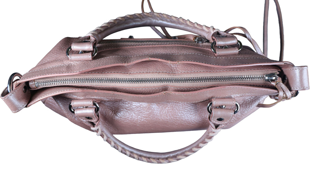 Preowned BALENCIAGA First Leather SHW Pink Bag | Luxe Again Maison