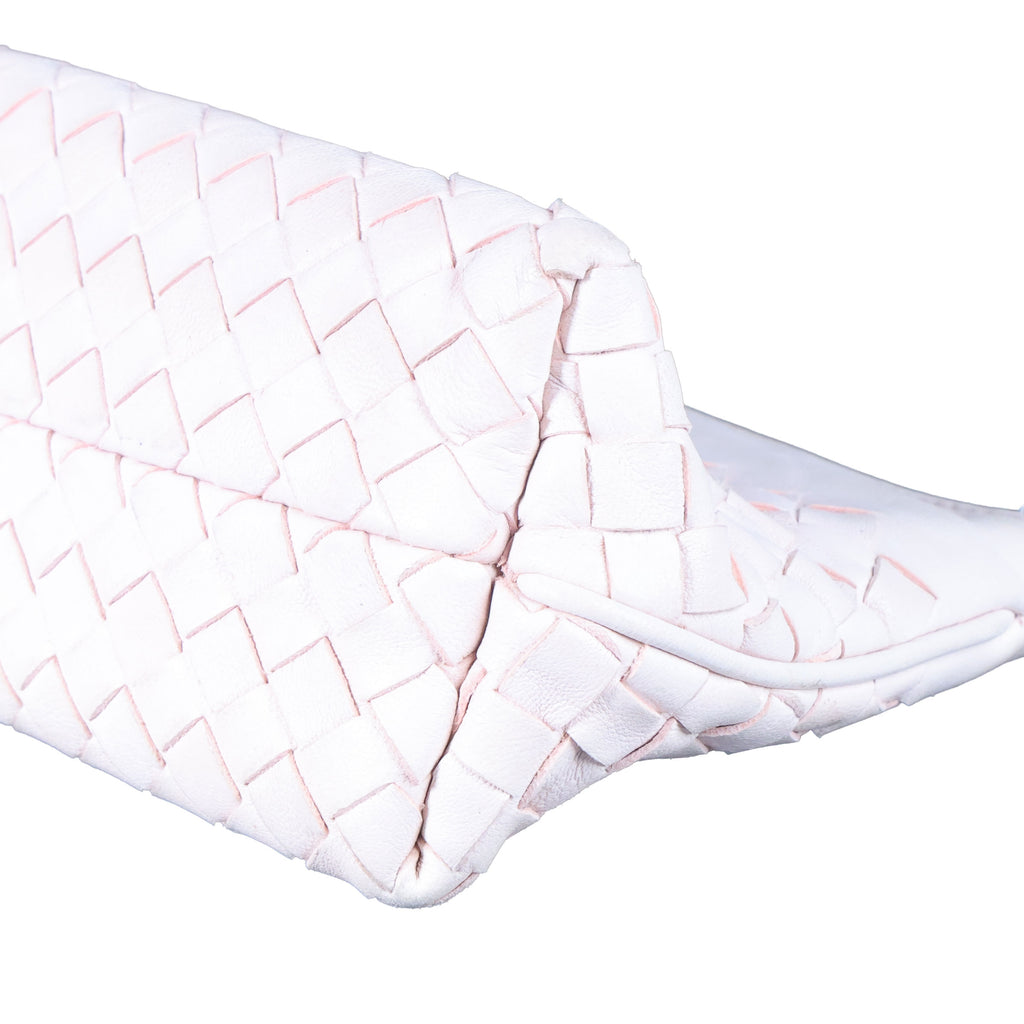 Preowned BOTTEGA VENETA Intrecciato Leather Shoulder Bag Pink | Luxe Again Maison