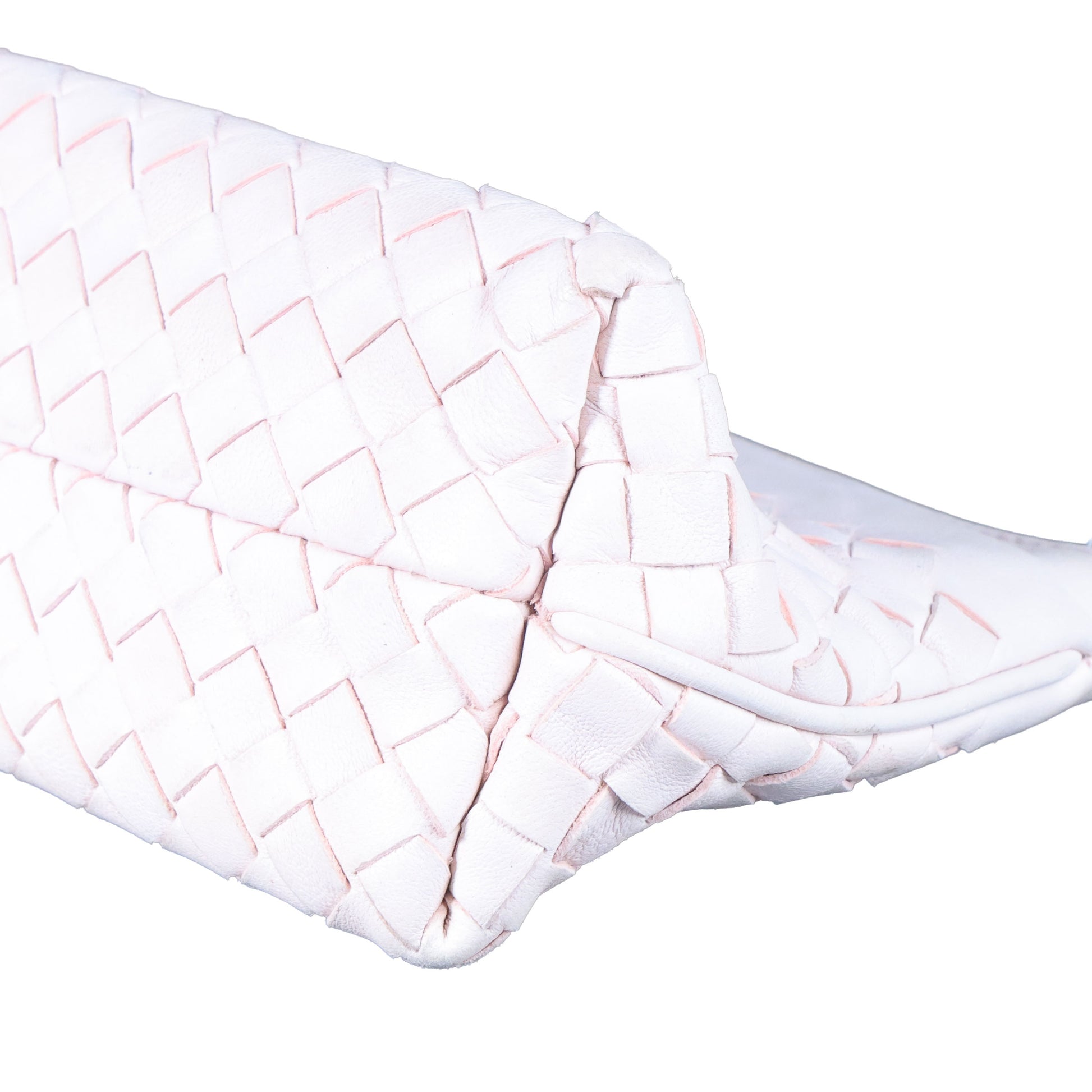 Preowned BOTTEGA VENETA Intrecciato Leather Shoulder Bag Pink | Luxe Again Maison