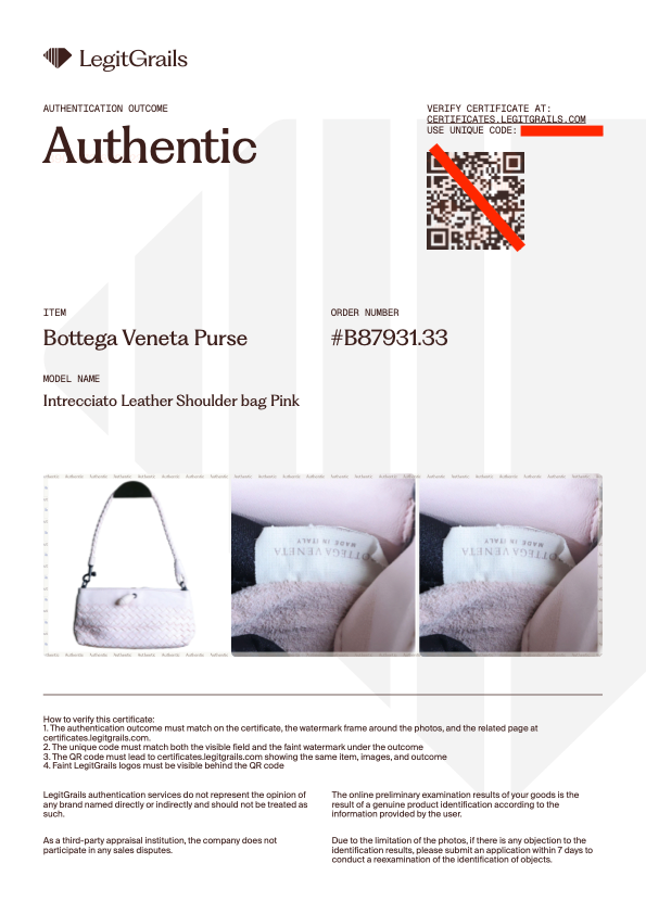 Preowned BOTTEGA VENETA Intrecciato Leather Shoulder Bag Pink | Luxe Again Maison