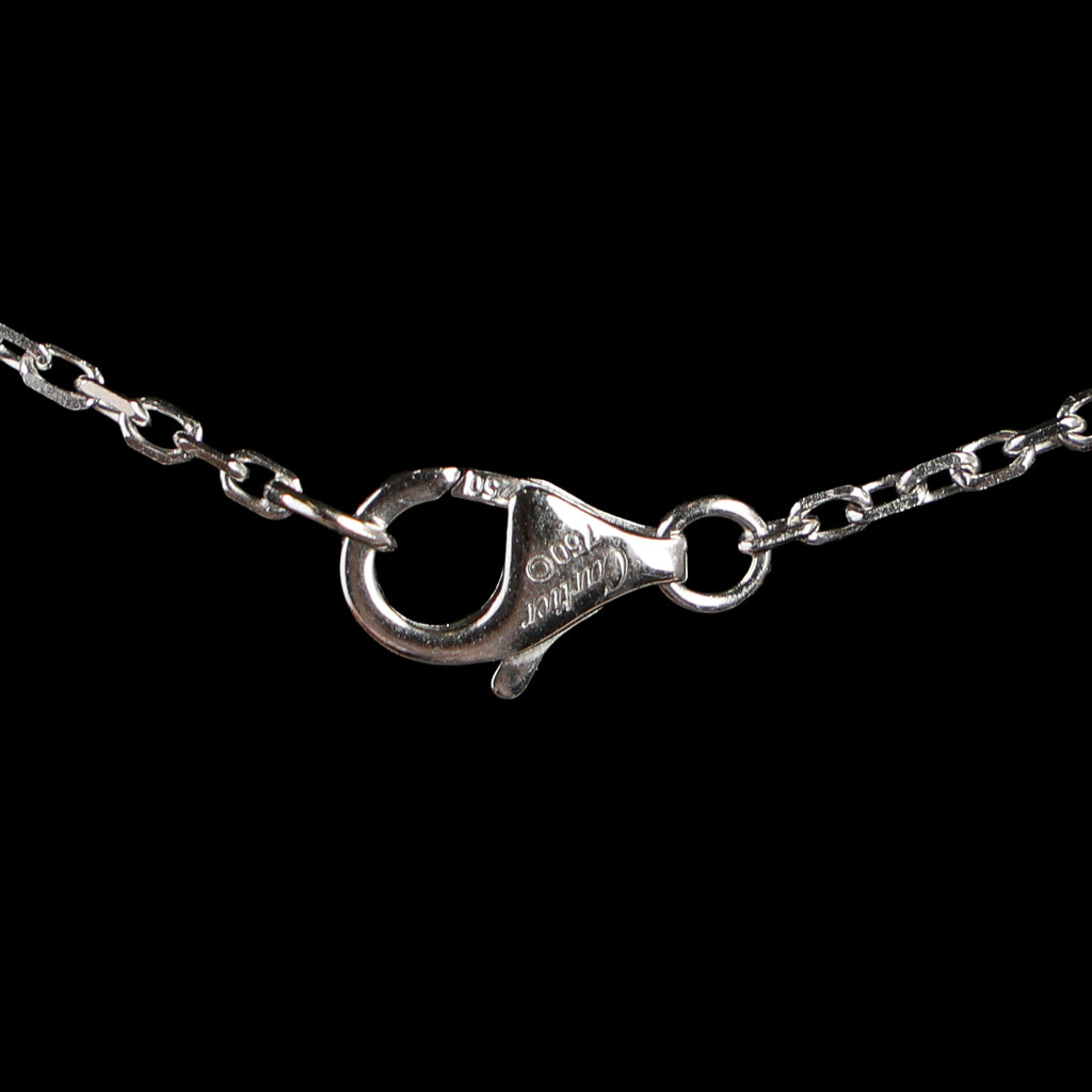 Preowned CARTIER C Heart de Cartier Diamond 18K WG Pendant Necklace WJ8XXX | Luxe Again Maison