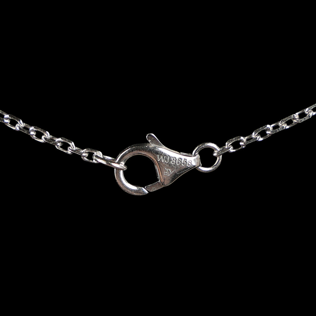 Preowned CARTIER C Heart de Cartier Diamond 18K WG Pendant Necklace WJ8XXX | Luxe Again Maison
