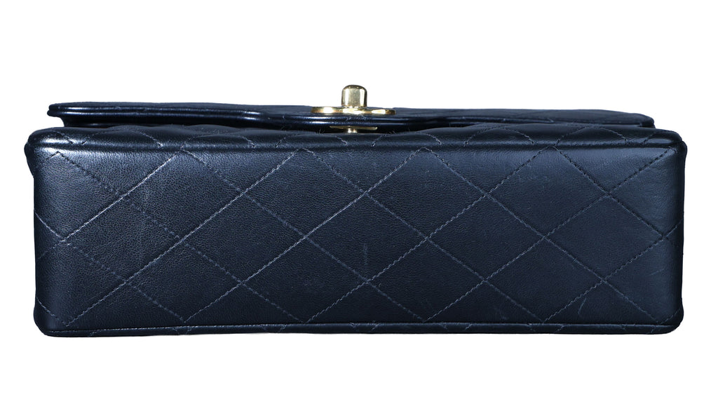 Preowned CHANEL Matelasse 23 Lambskin Double Flap Bag Black GHW 07XXXX0 0 series | Luxe Again Maison