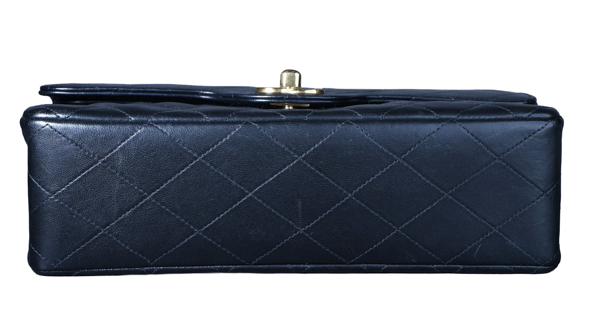 Preowned CHANEL Matelasse 23 Lambskin Double Flap Bag Black GHW 07XXXX0 0 series | Luxe Again Maison