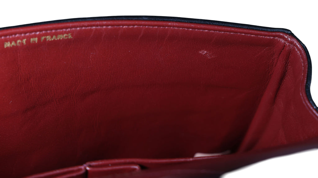 Preowned CHANEL Matelasse 23 Lambskin Double Flap Bag Black GHW 07XXXX0 0 series | Luxe Again Maison