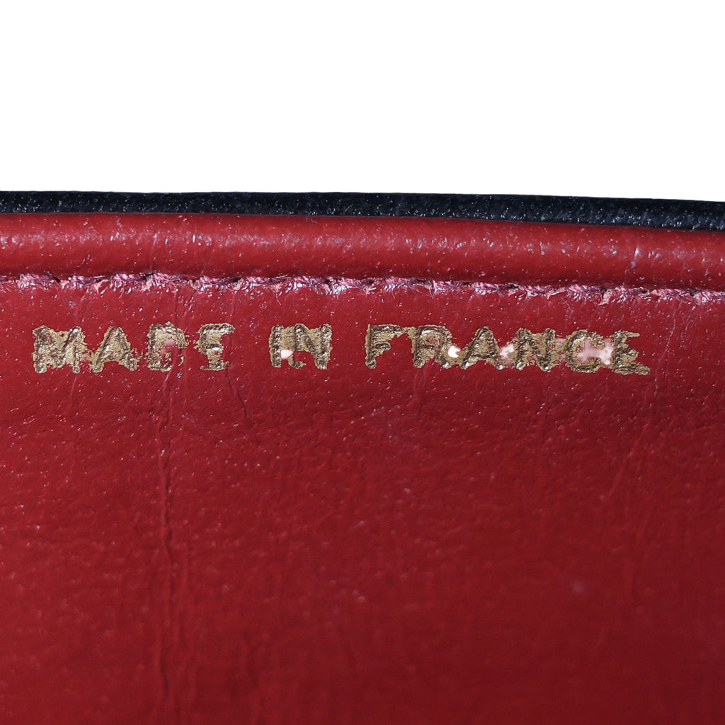 Preowned CHANEL Matelasse 23 Lambskin Double Flap Bag Black GHW 07XXXX0 0 series | Luxe Again Maison
