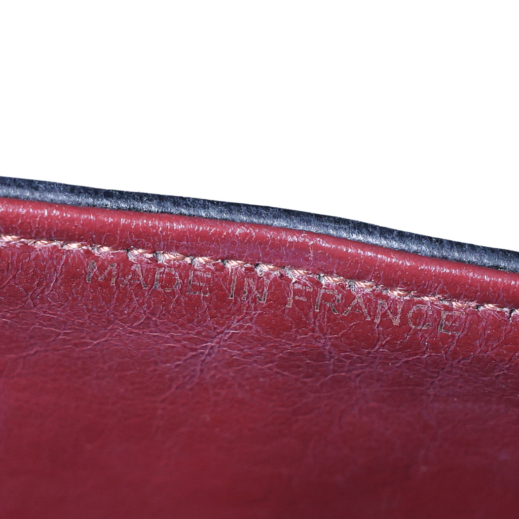 Preowned CHANEL Vintage Matelasse 25 Double Flap Black Lambskin Gold-Tone Hardware 09XXXXX 0 Series | Luxe Again Maison