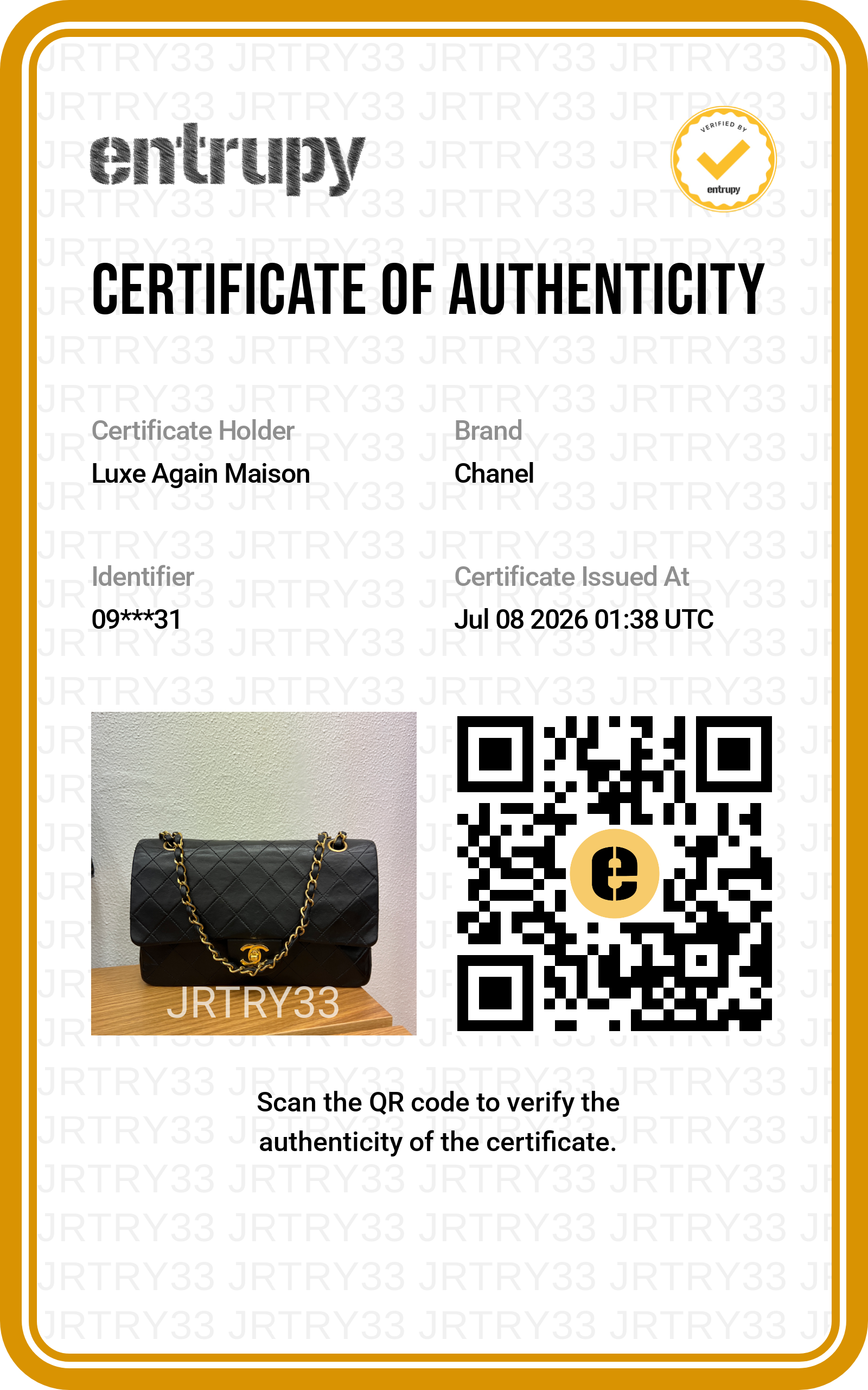 Preowned CHANEL Vintage Matelasse 25 Double Flap Black Lambskin Gold-Tone Hardware 09XXXXX 0 Series | Luxe Again Maison
