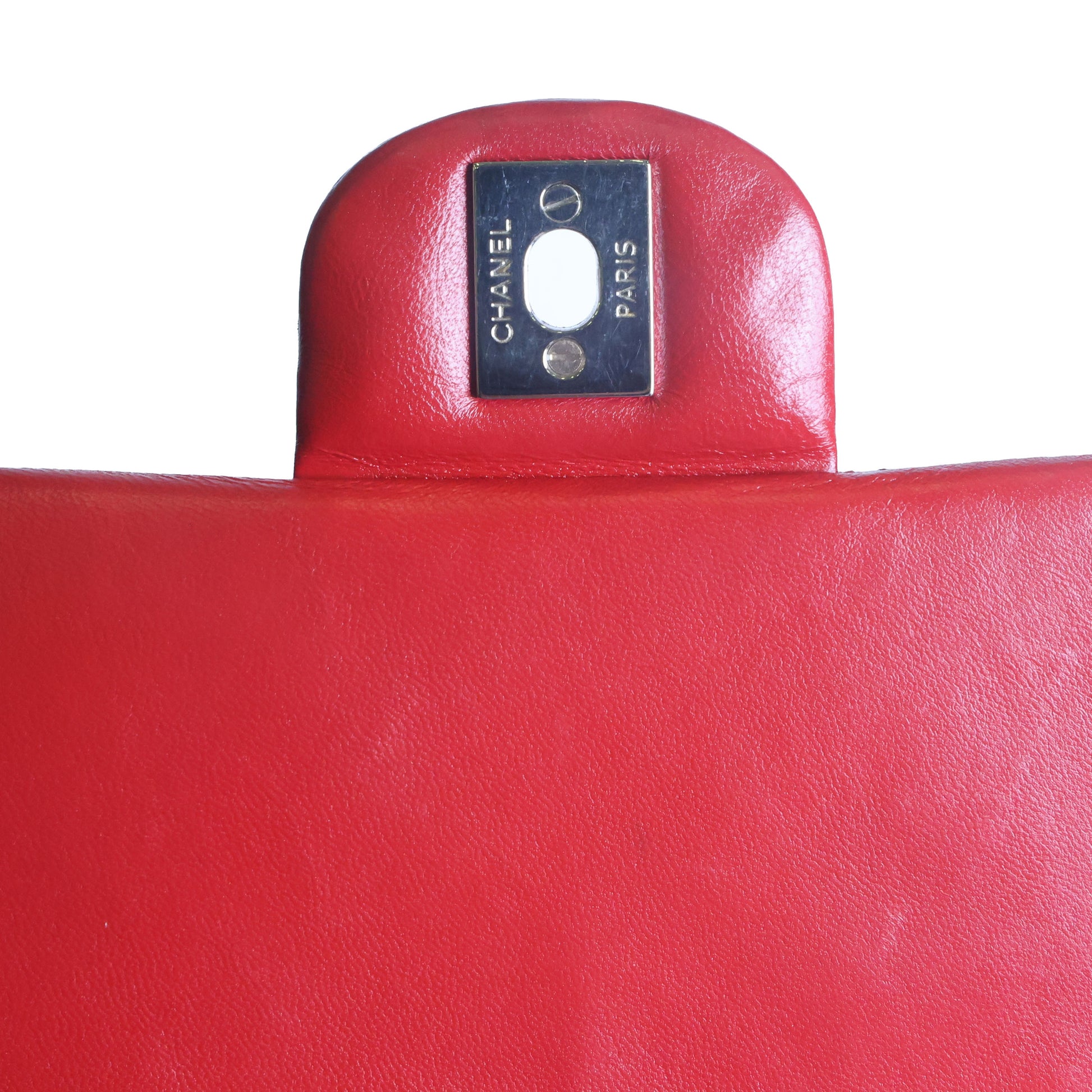 Preowned CHANEL Mini Classic 17 Matelasse Single Flap Red Silver-Tone Hardware 1XXXXXX8 | Luxe Again Maison