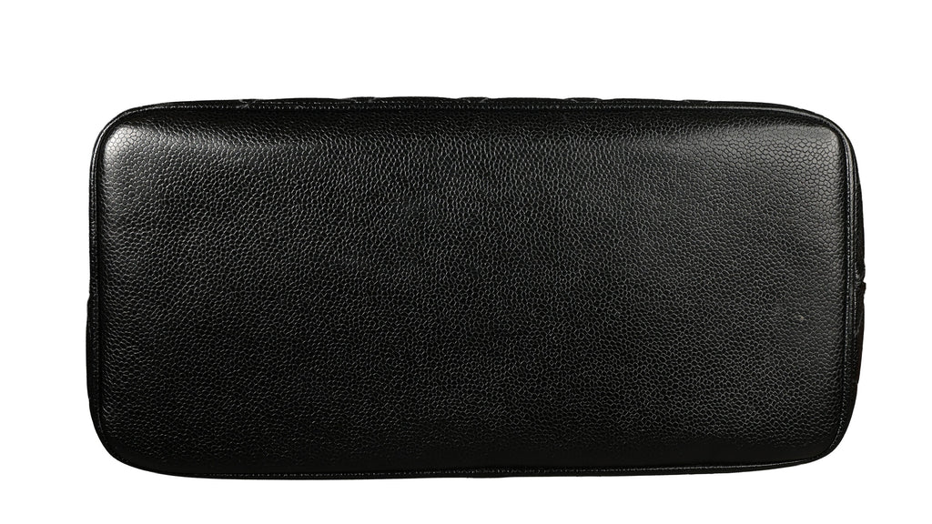 Preowned CHANEL Vintage Re-Release Caviar Skin Tote Black GHW 540XXXX | Luxe Again Maison