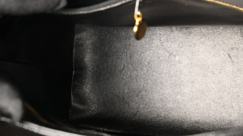 Preowned CHANEL Vintage Re-Release Caviar Skin Tote Black GHW 540XXXX | Luxe Again Maison