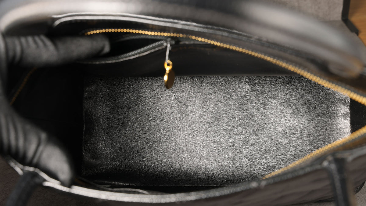 Preowned CHANEL Vintage Re-Release Caviar Skin Tote Black GHW 540XXXX | Luxe Again Maison
