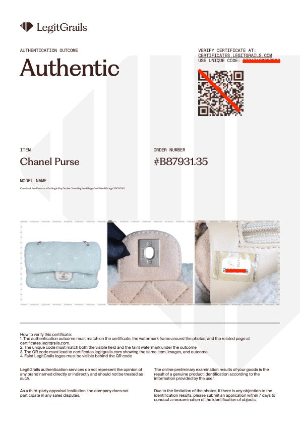 Preowned CHANEL Pearl Mouton Fur Single Flap Double Chain Bag | Luxe Again Maison