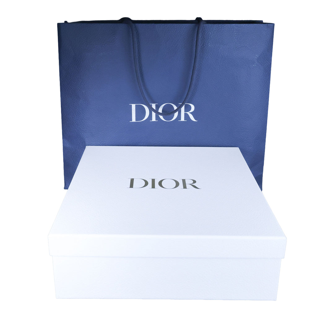Preowned Unworn CHRISTIAN DIOR Blue Dior Oblique Technical Fabric Bikini Top & Bottom Small | Luxe Again Maison