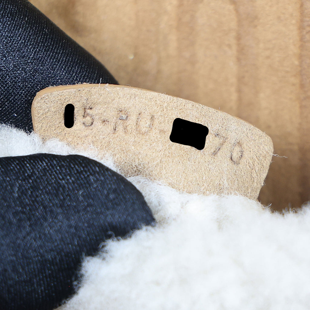 Preowned CHRISTIAN DIOR Dior Caro Suede and Shearling Flap Bag | Luxe Again Maison