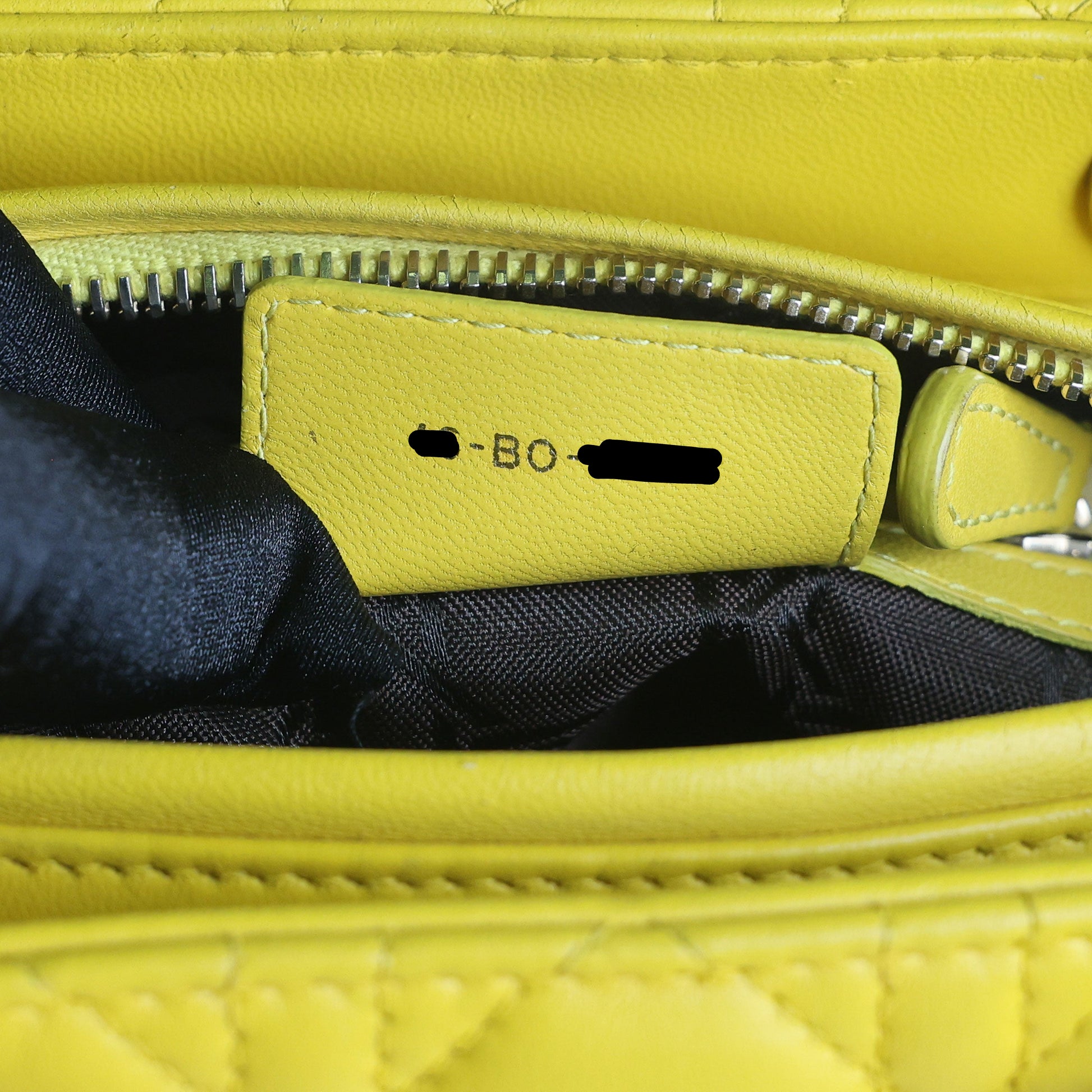 Preowned CHRISTIAN DIOR Lady Dior Cannage Leather Gold Hardware Yellow Medium | Luxe Again Maison