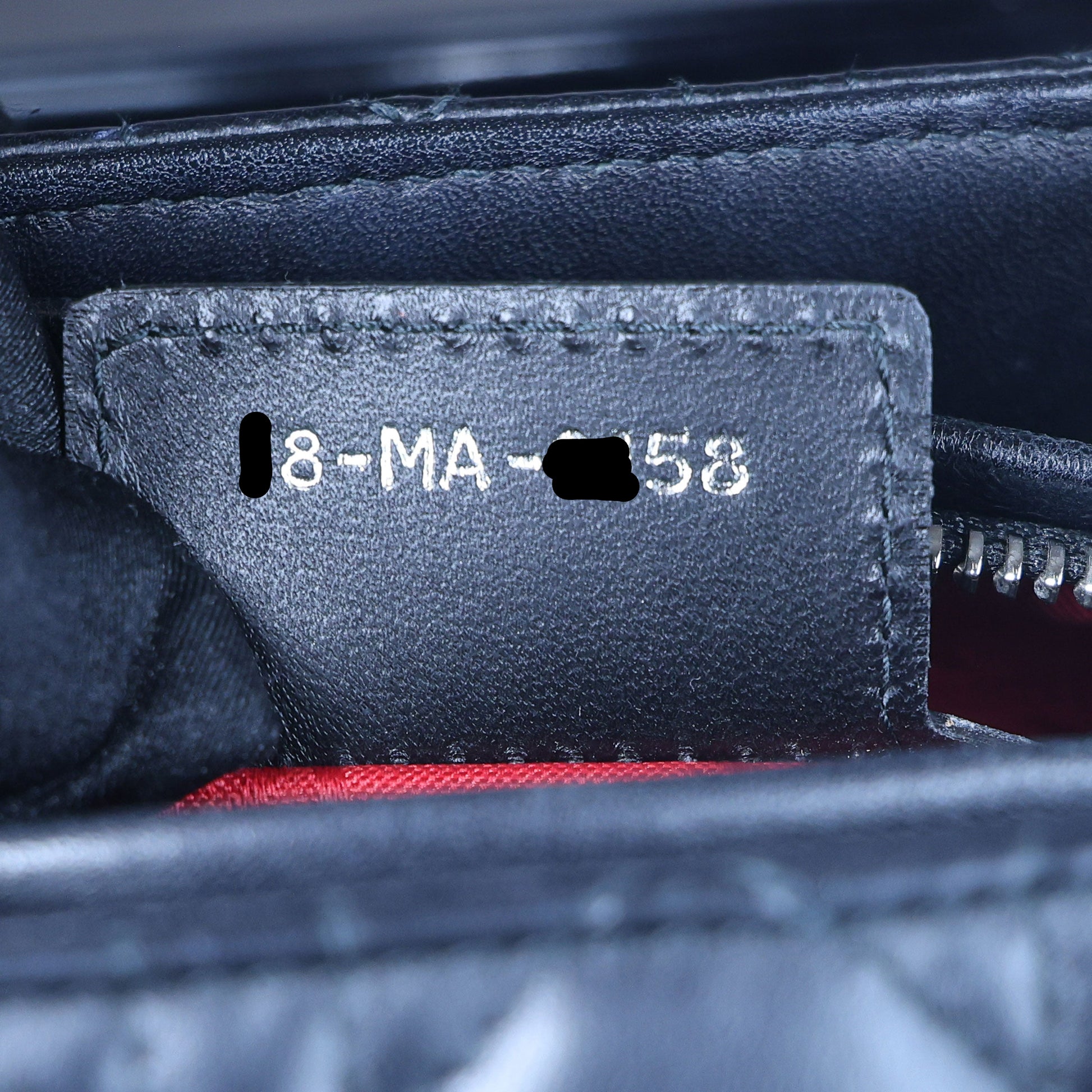 Preowned CHRISTIAN DIOR Lady Dior Medium Leather Black SHW Bag X8-MA-XX58 | Luxe Again Maison