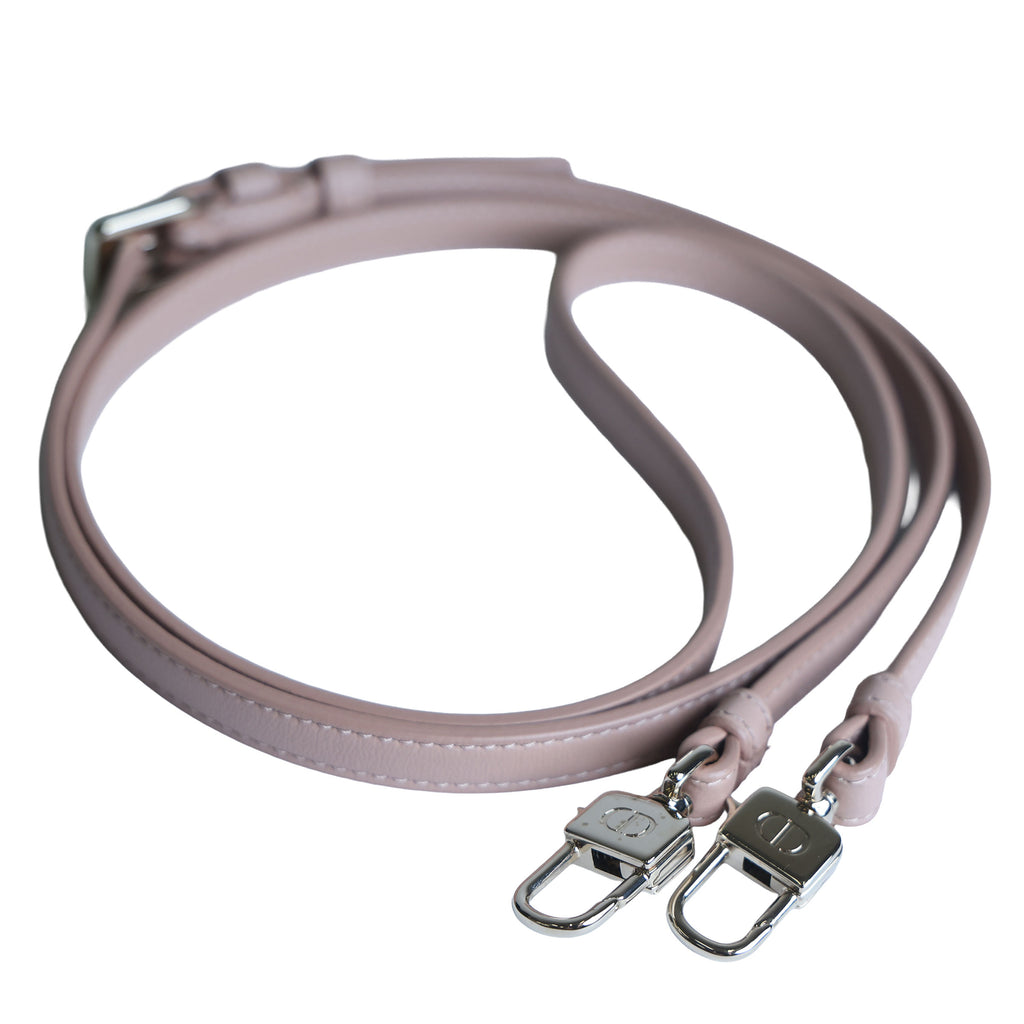 Preowned CHRISTIAN DIOR Lady Dior Micro Vanity Case Lambskin Rose Poudre (Powder Pink) 2021 | Luxe Again Maison