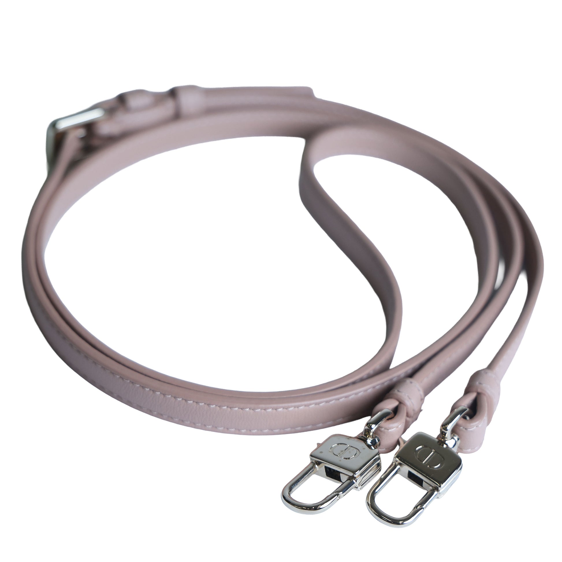 Preowned CHRISTIAN DIOR Lady Dior Micro Vanity Case Lambskin Rose Poudre (Powder Pink) 2021 | Luxe Again Maison