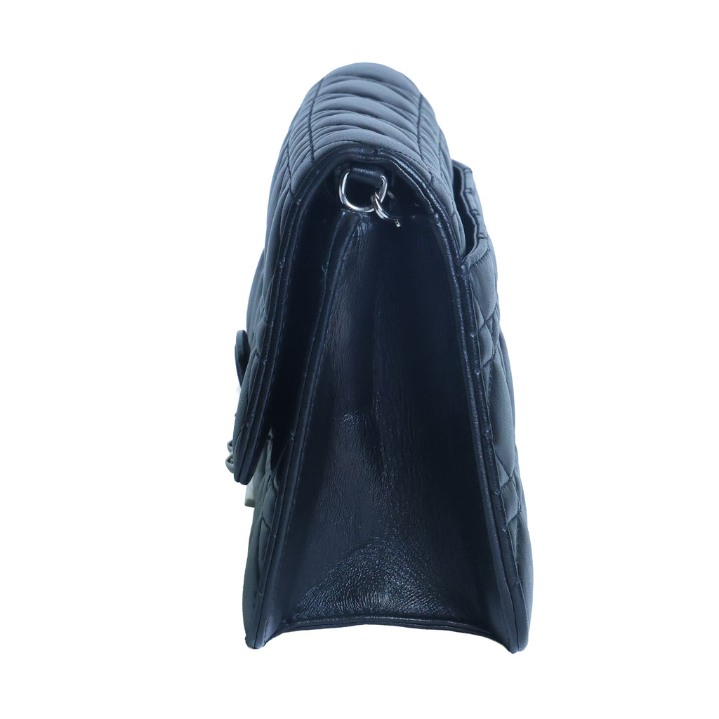 Preowned Christian Dior Miss Dior Cannage Leather Chain Shoulder Bag Black | Luxe Again Maison