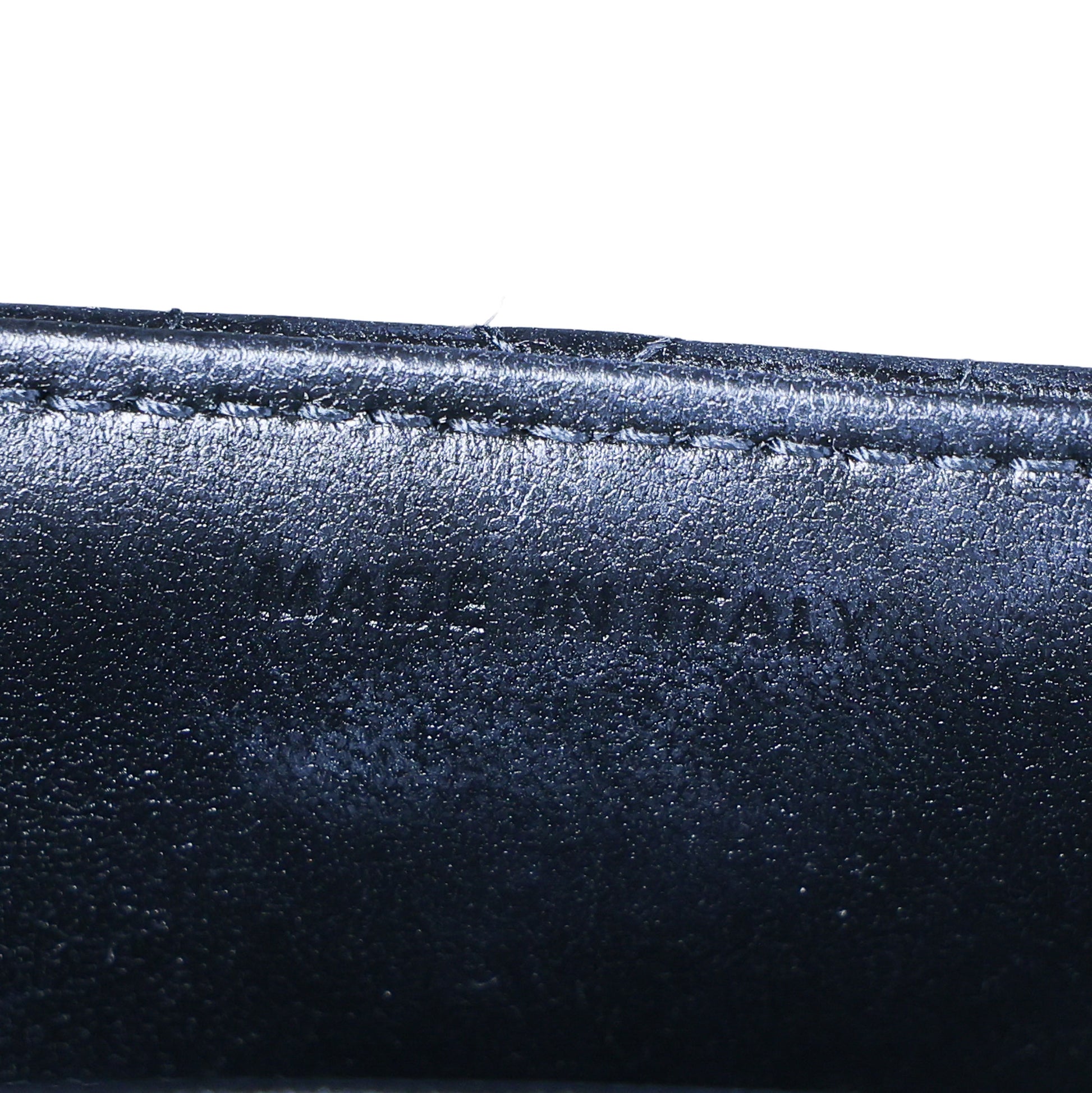 Preowned CHRISTIAN DIOR My Dior Talk Phone Pouch Cannage Lambkin Black | Luxe Again Maison