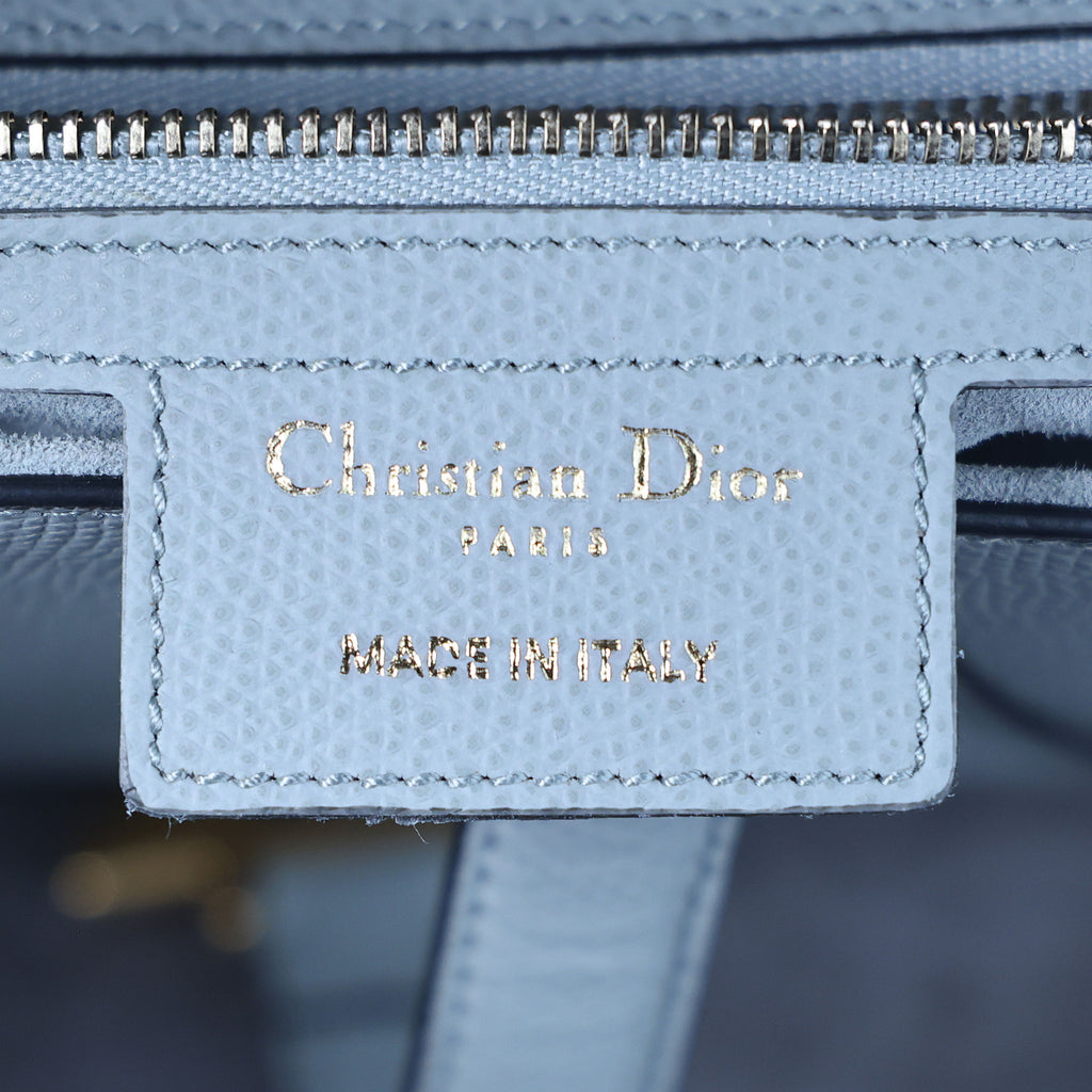 Preowned CHRISTIAN DIOR Saddle Bag Medium Leather Green | Luxe Again Maison