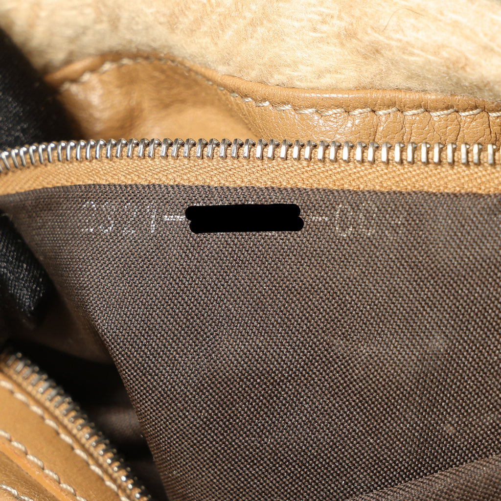 Preowned FENDI Baguette Zucca Wool x Leather Beige Bag | Luxe Again Maison