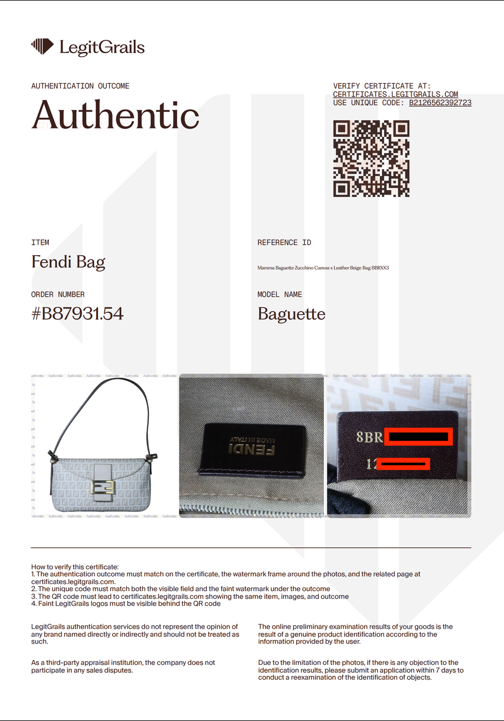 Preowned FENDI Mamma Baguette Zucchino Canvas x Leather Beige Bag 8BRXX3 | Luxe Again Maison