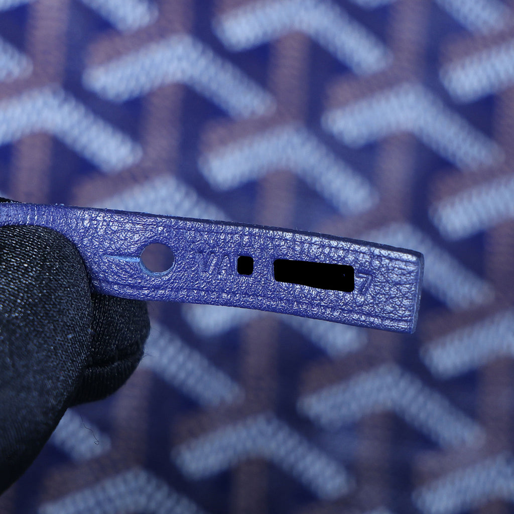 Preowned GOYARD St Louis GM Tote Blue | Luxe Again Maison