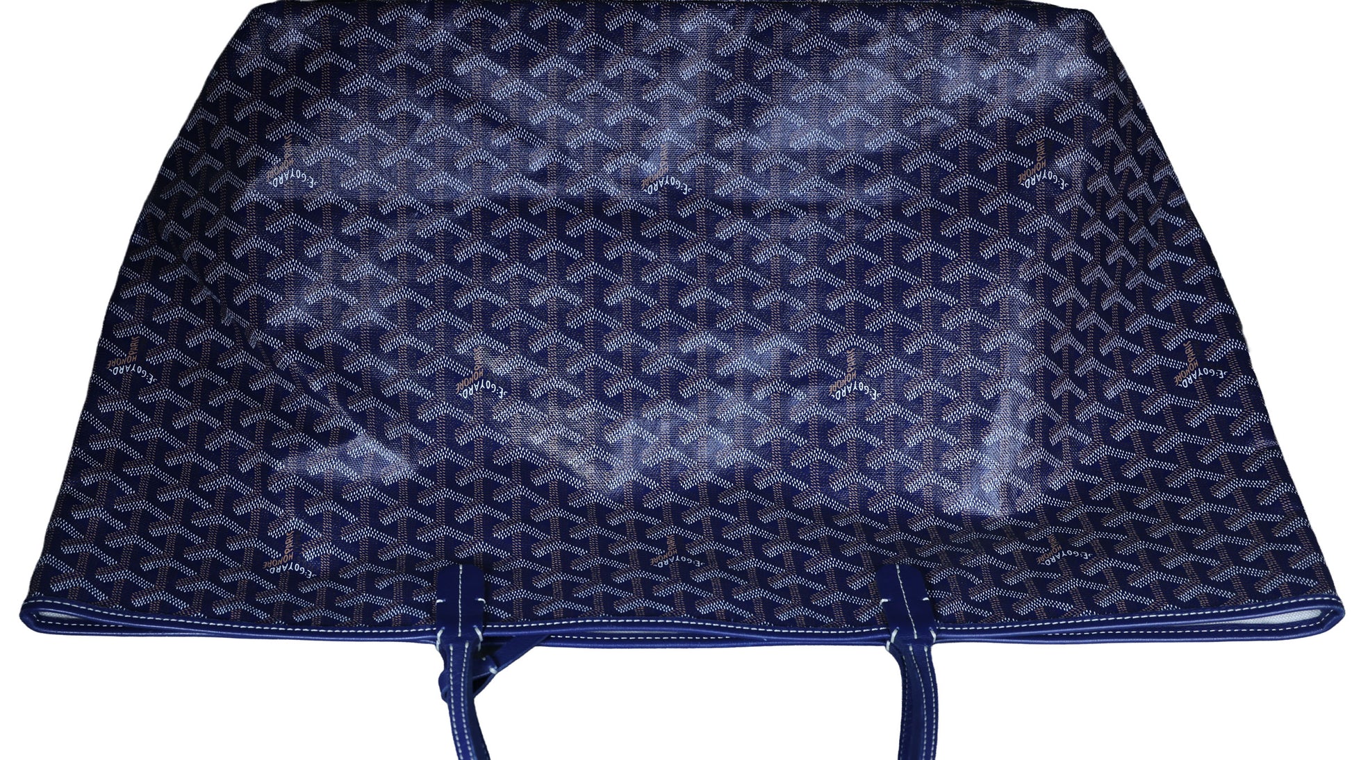 Preowned GOYARD St Louis GM Tote Blue | Luxe Again Maison