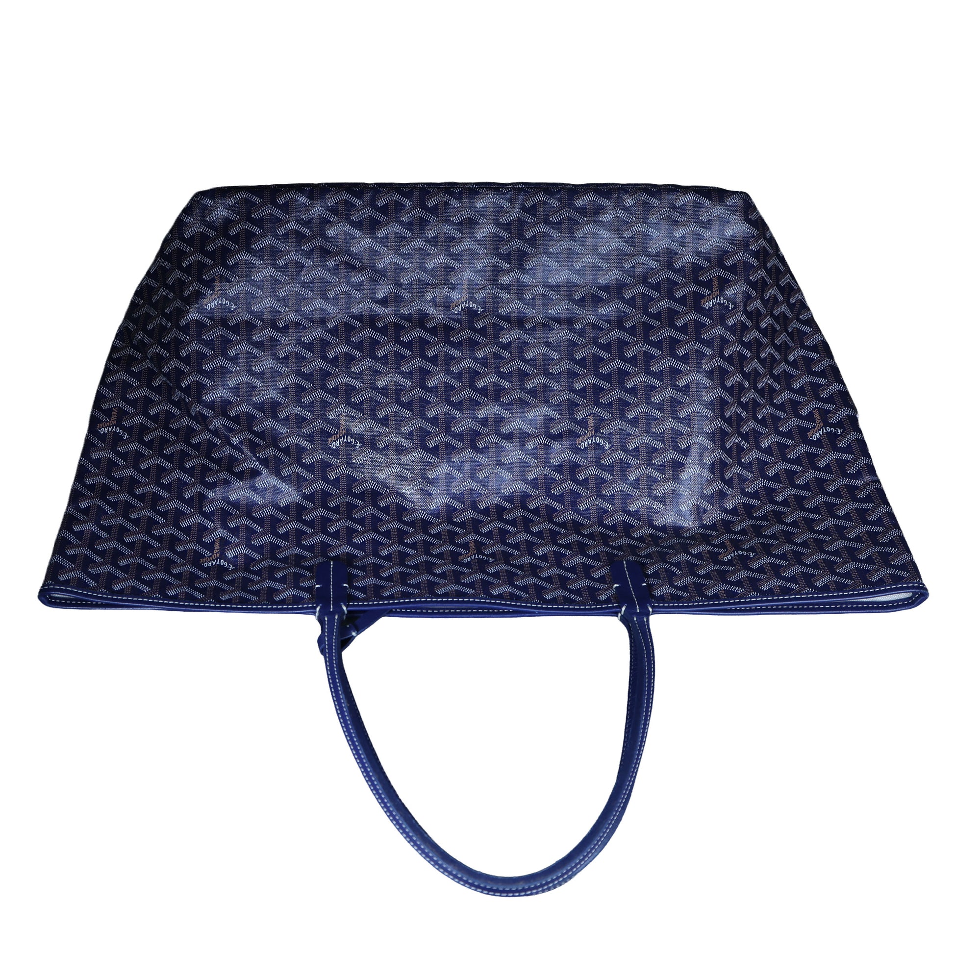 Preowned GOYARD St Louis GM Tote Blue | Luxe Again Maison