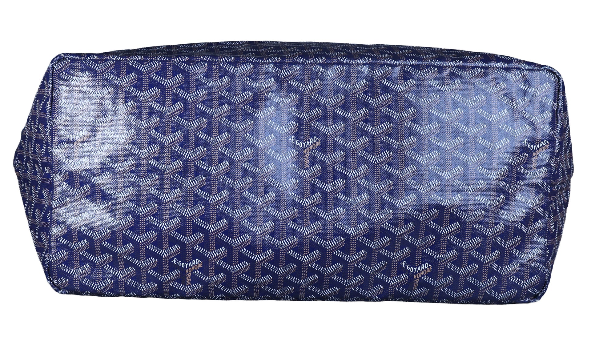 Preowned GOYARD St Louis GM Tote Blue | Luxe Again Maison