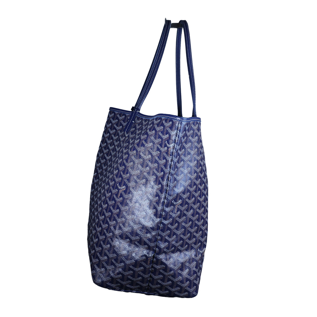 Preowned GOYARD St Louis GM Tote Blue | Luxe Again Maison