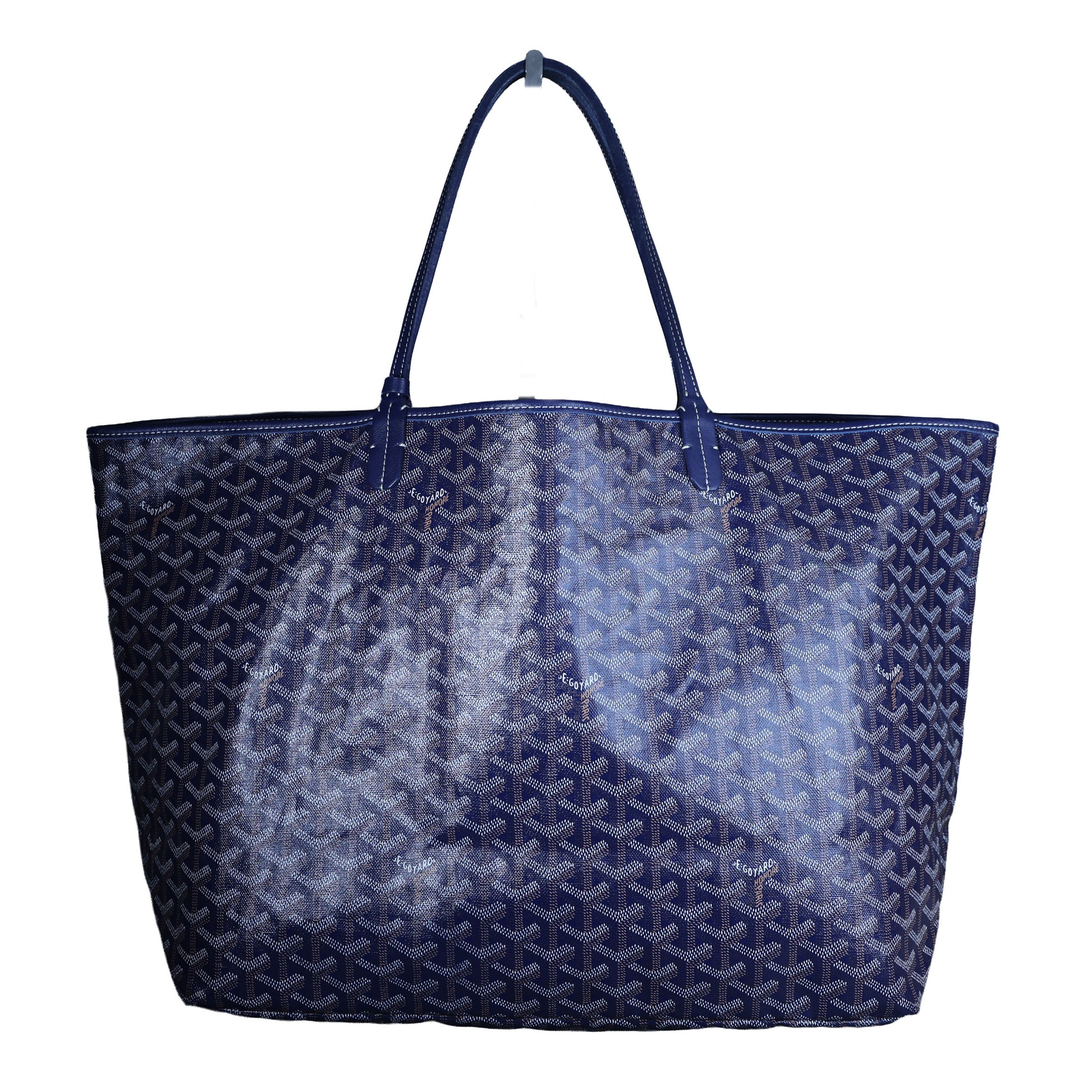 Preowned GOYARD St Louis GM Tote Blue | Luxe Again Maison