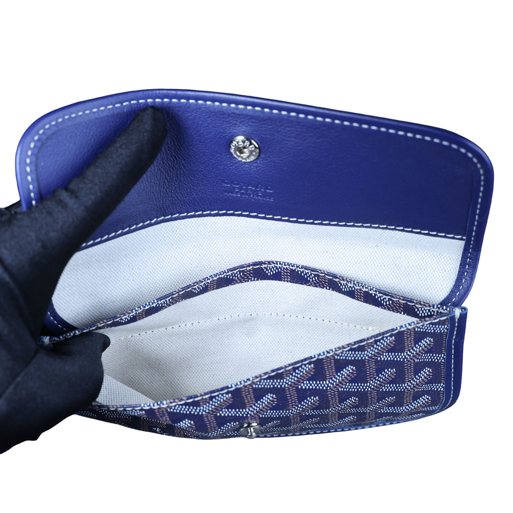 Preowned GOYARD St Louis GM Tote Blue | Luxe Again Maison